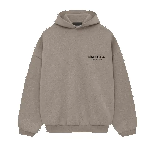 Fear of God Essentials FW24 Heather Grey Hoodie sold by KeepItSneaker