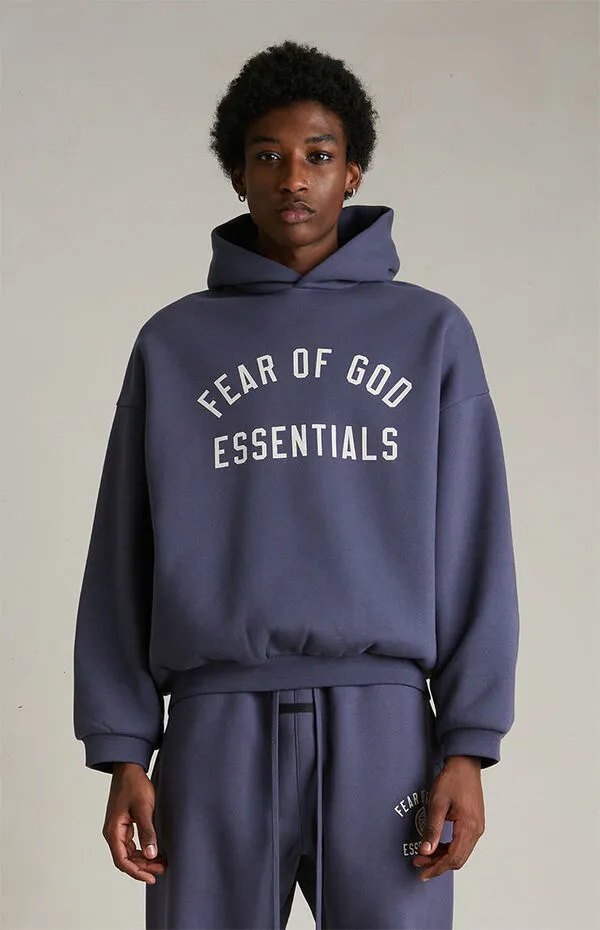 Fear of God Essentials Fleece Hoodie Marine sold by KeepItSneaker product image thumbnail 3