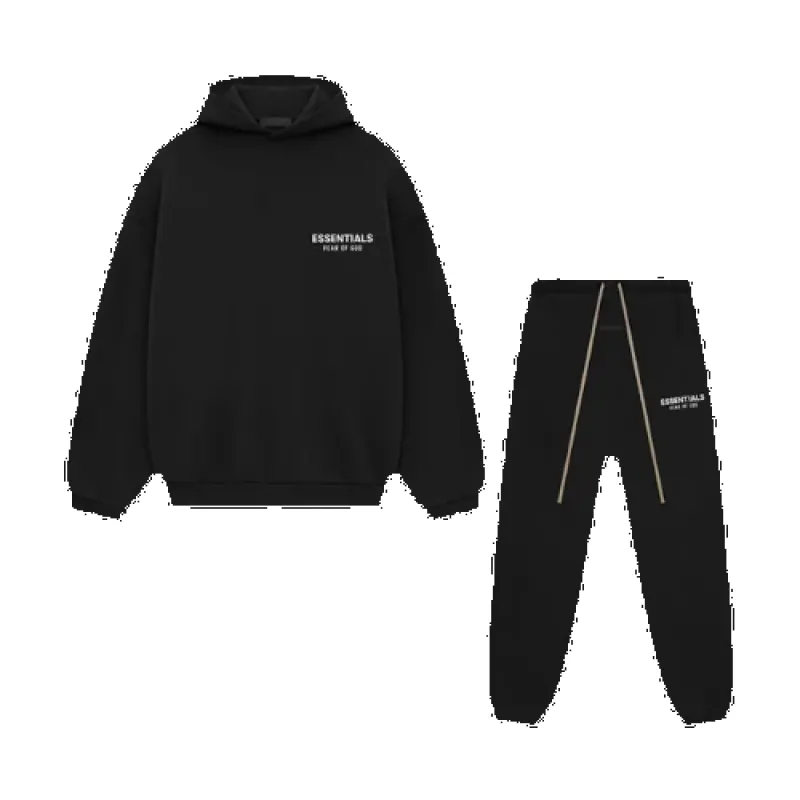 Fear of God Essentials FW24 Black White Full Set sold by KeepItSneaker
