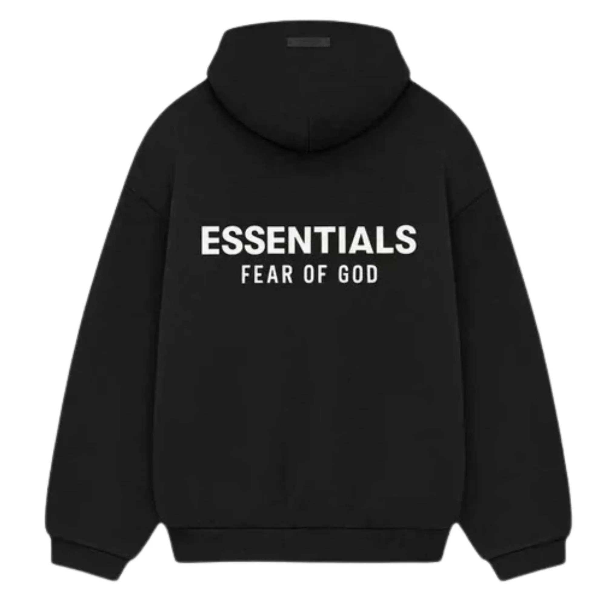 Fear of God Essentials FW24 Black White Hoodie sold by KeepItSneaker product image thumbnail 2