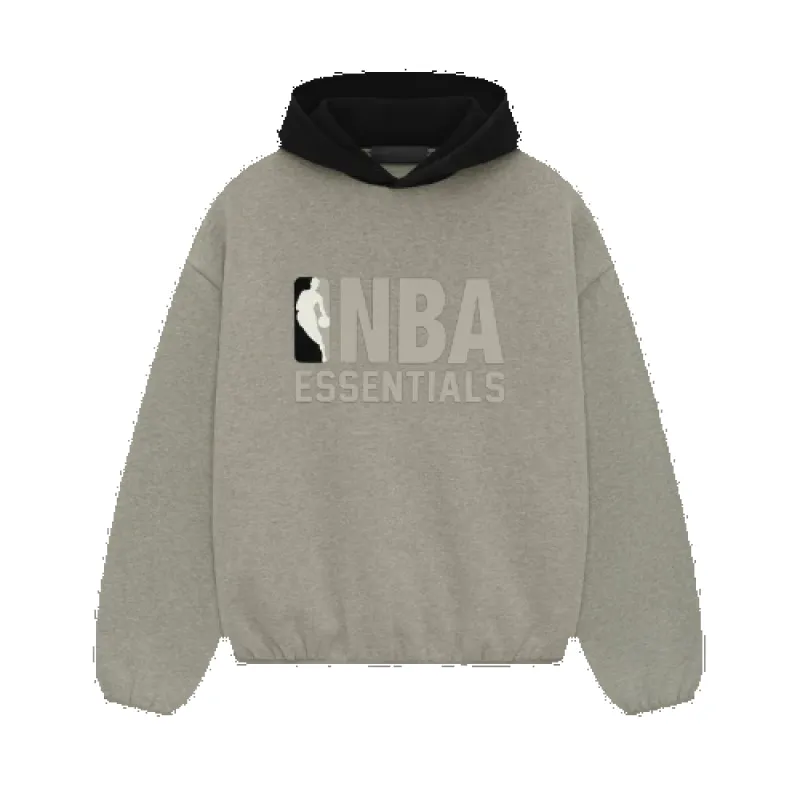 Fear of God Essentials NBA Warm Heather Hoodie made by Fear of God