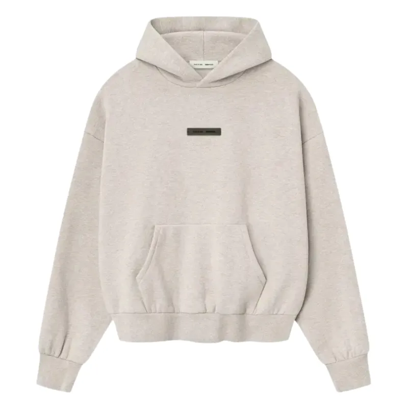 Fear of God Essentials Classic Hoodie Heather Stone sold by KeepItSneaker