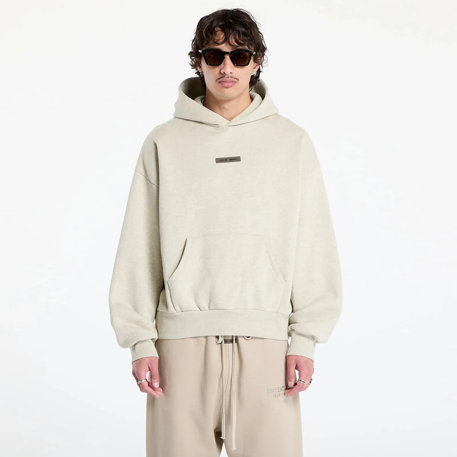 Fear of God Essentials Classic Hoodie Heather Stone sold by KeepItSneaker product image thumbnail 3