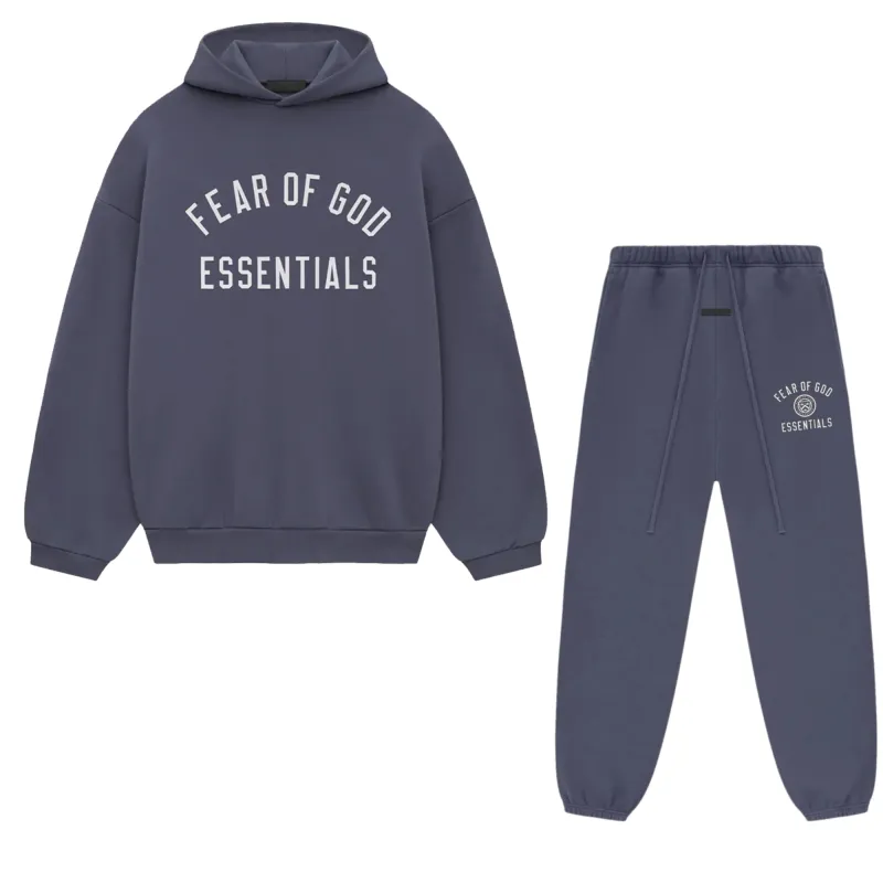 Fear of God Essentials FW24 Fleece Marine Full Set sold by KeepItSneaker