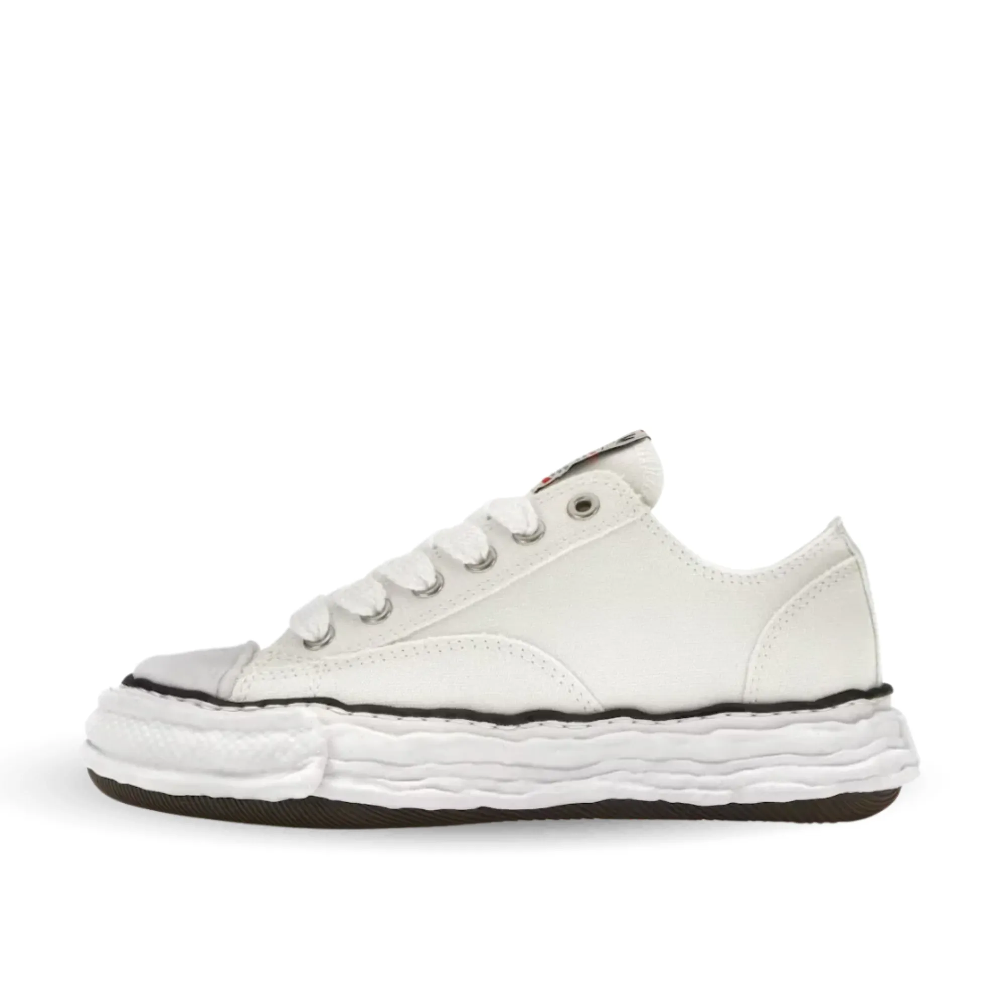 Maison Mihara Yasuhiro Peterson 23 OG Sole Canvas Low White sold by KeepItSneaker