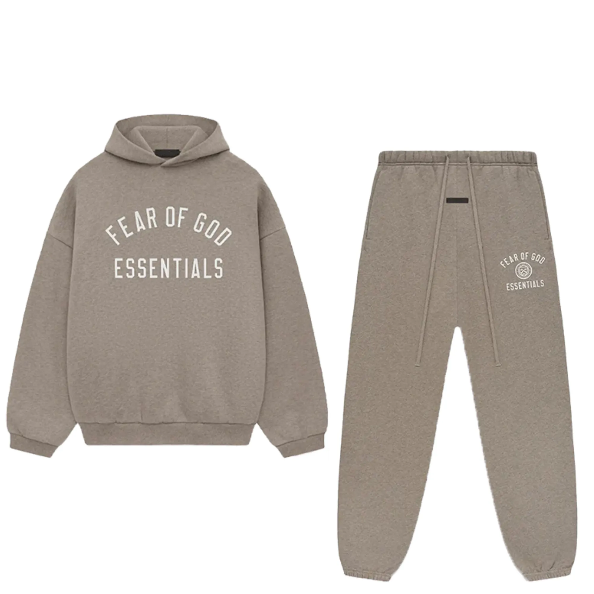 Fear of God Essentials FW24 Fleece Heather Gray Full Set sold by KeepItSneaker