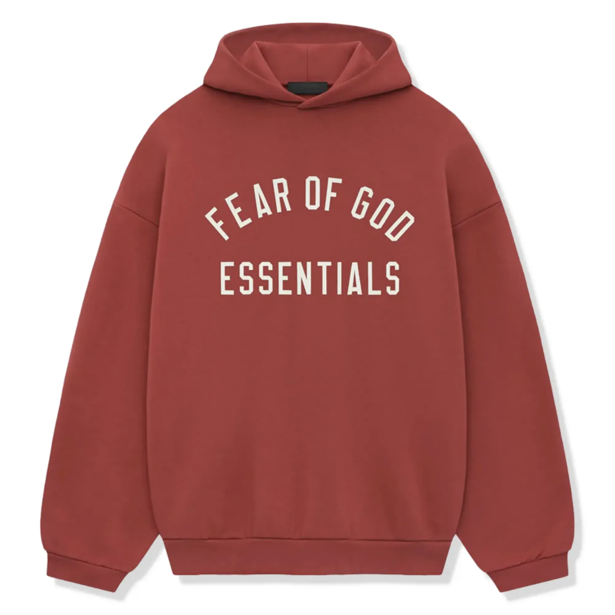 Fear Of God Essentials FW24 Crimson Hoodie sold by KeepItSneaker