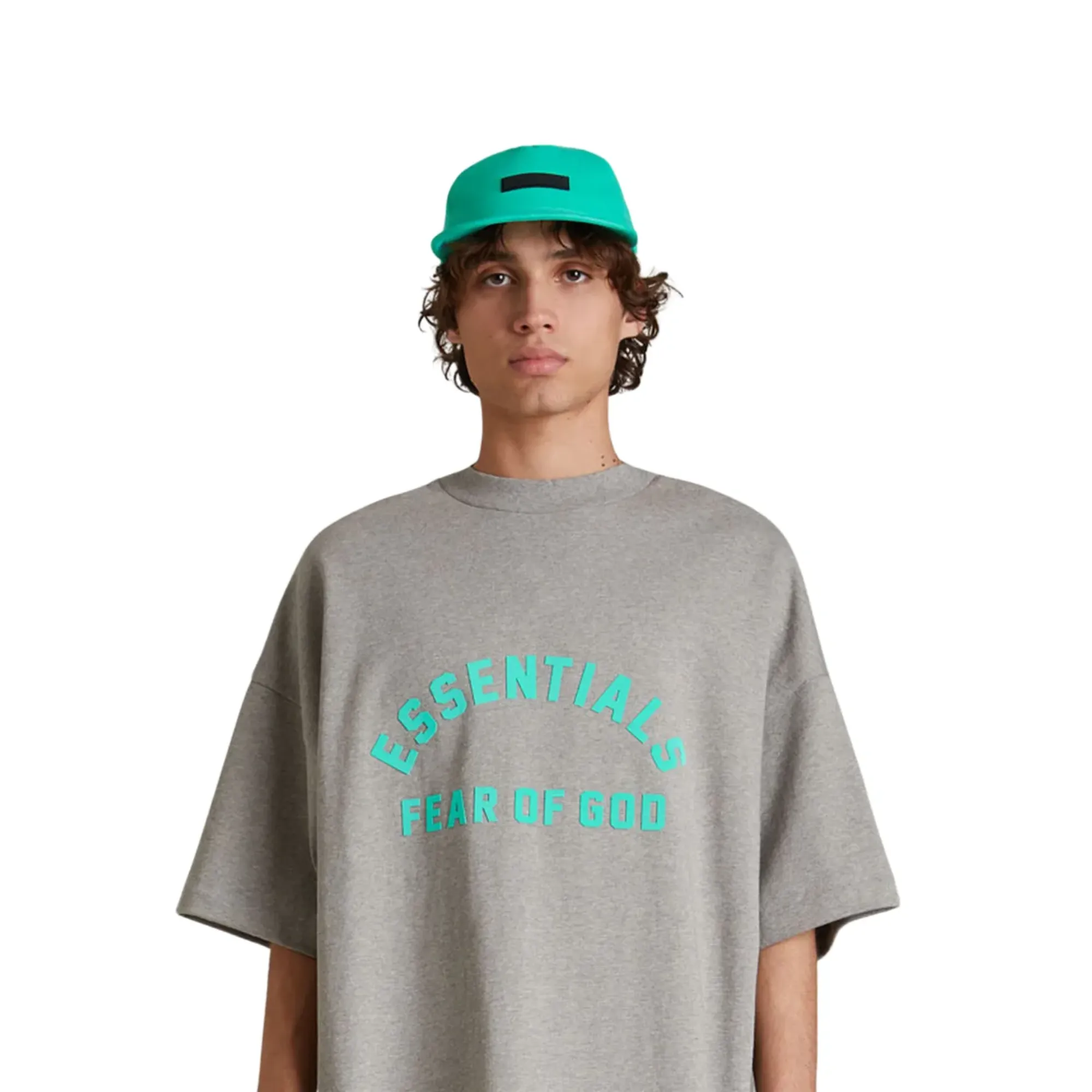 Fear Of God Essentials Heavy Jersey Dark Heather Oatmeal T-Shirt sold by KeepItSneaker product image thumbnail 2