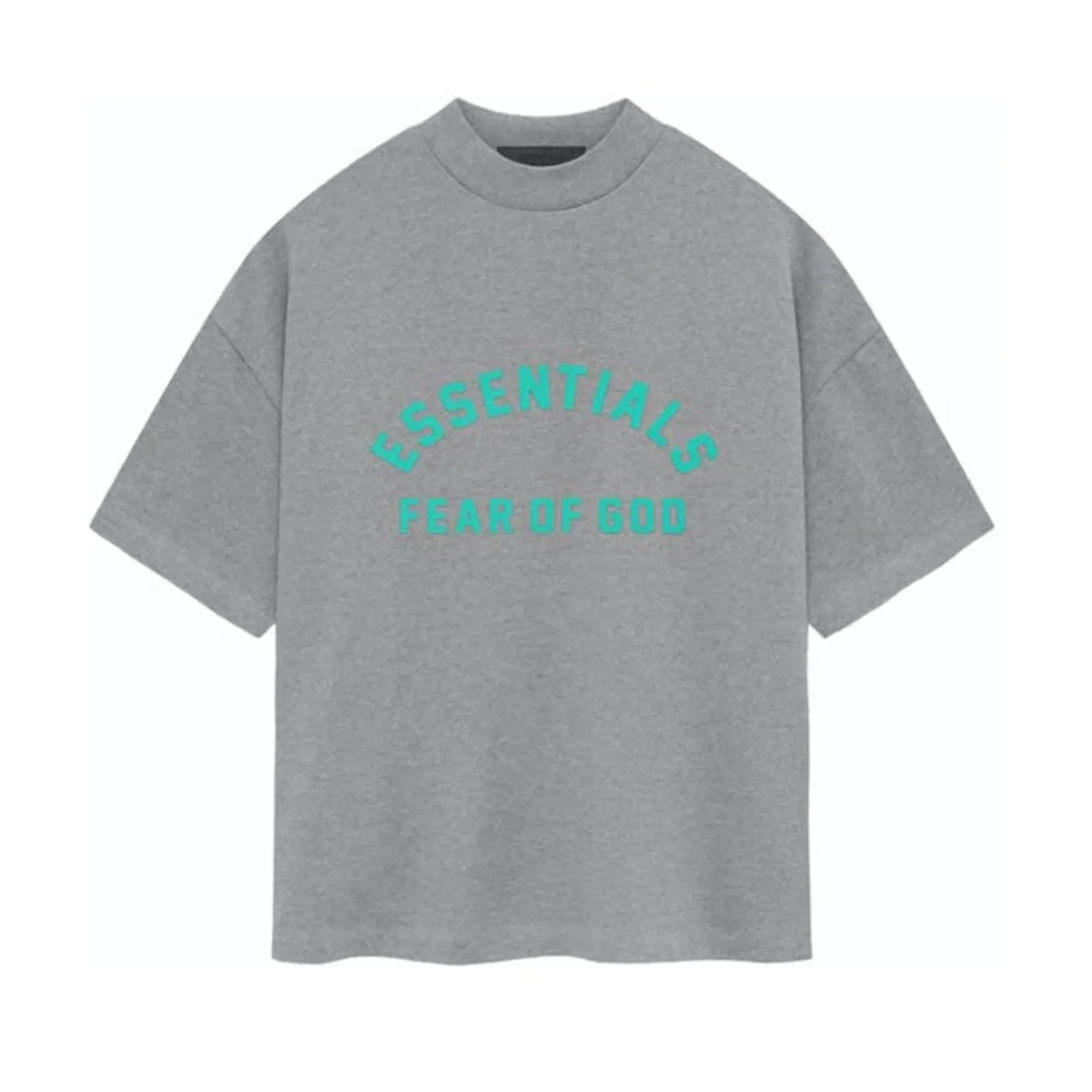 Fear Of God Essentials Heavy Jersey Dark Heather Oatmeal T-Shirt sold by KeepItSneaker