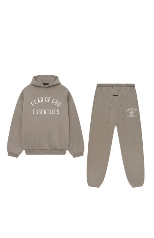 Fear of God Essentials FW24 Fleece Heather Grey Full Set sold by KeepItSneaker