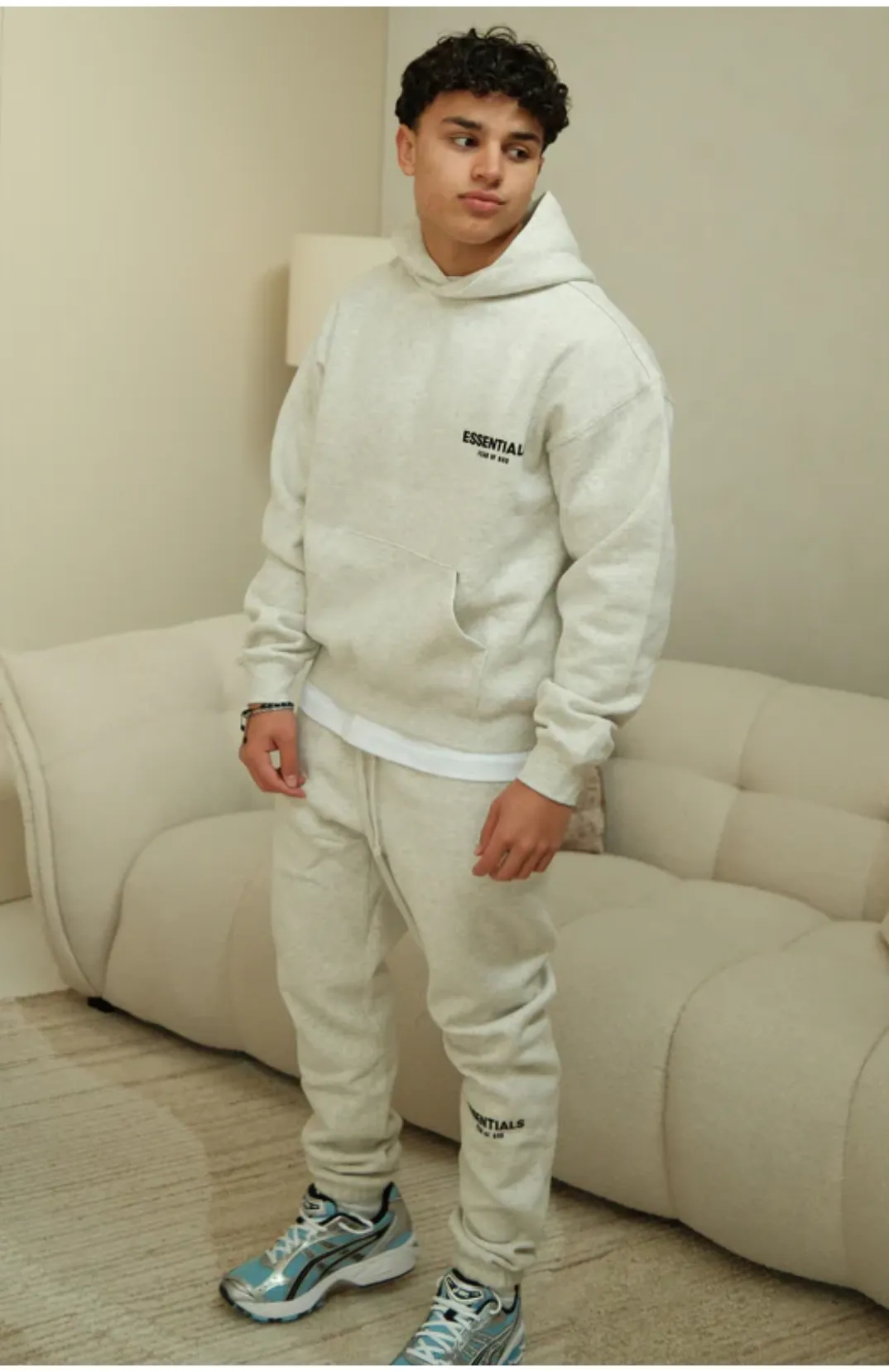 Fear of God ESSENTIALS Light Oatmeal Full Set sold by KeepItSneaker product image thumbnail 3