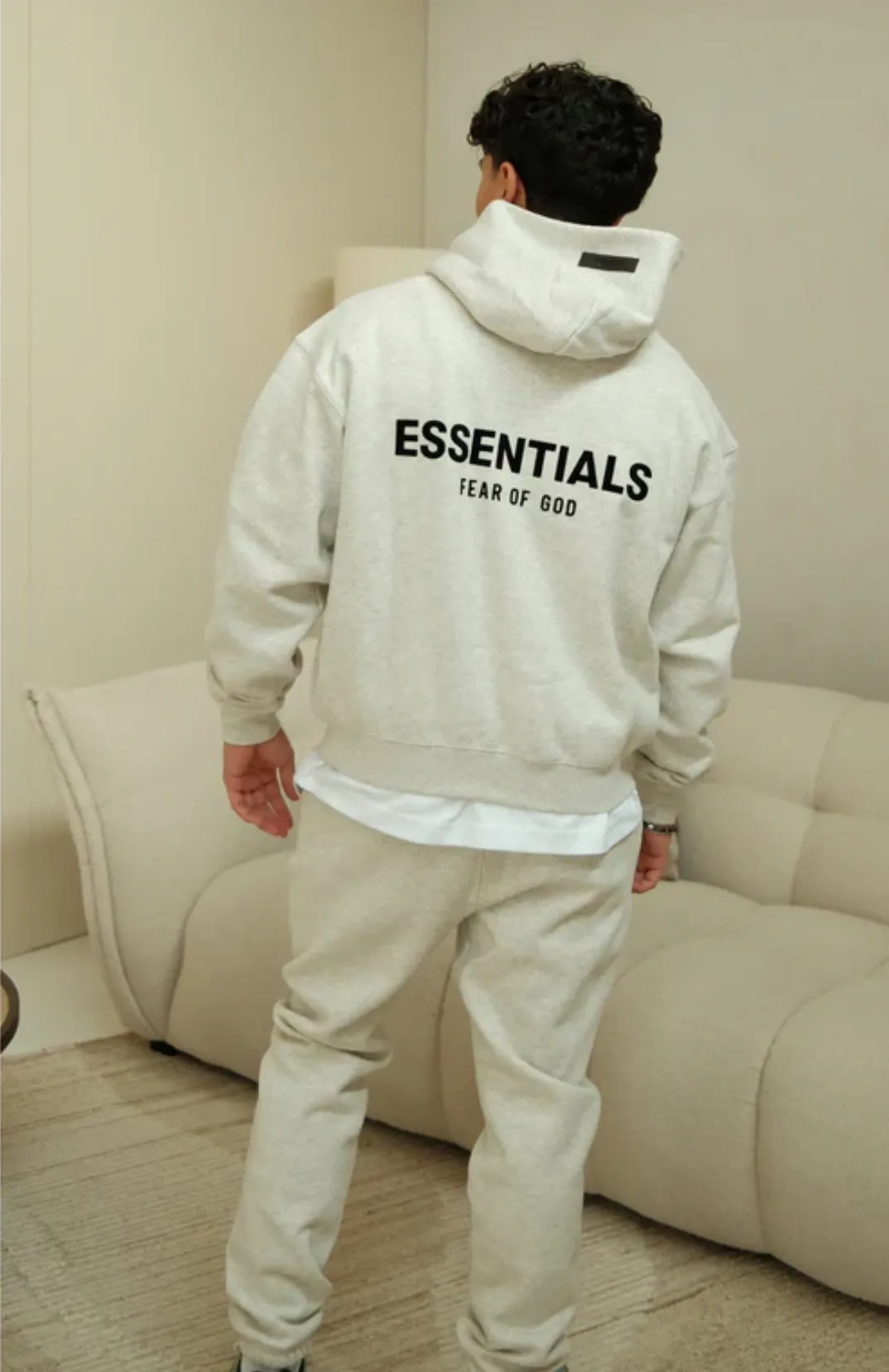 Fear of God ESSENTIALS Light Oatmeal Full Set sold by KeepItSneaker product image thumbnail 2