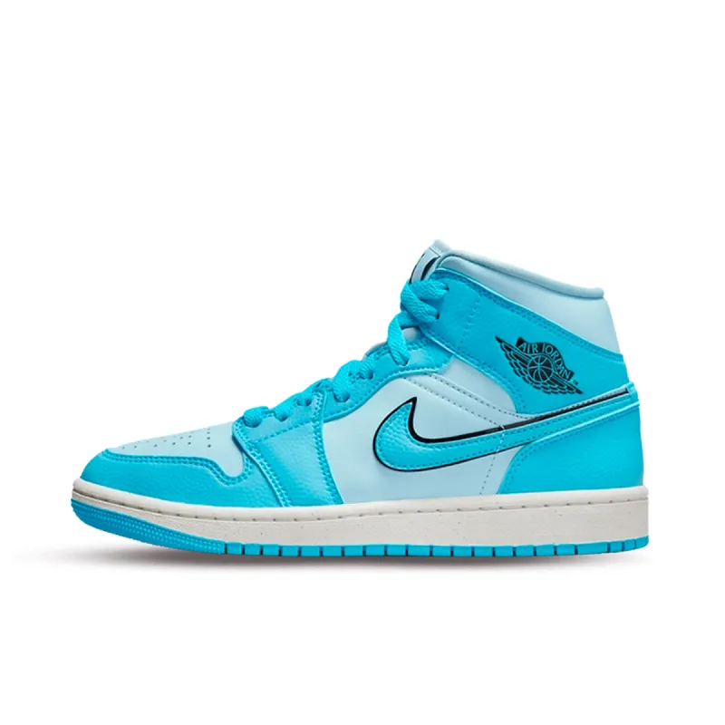 Air Jordan 1 Mid SE Ice Blue (W) sold by KeepItSneaker