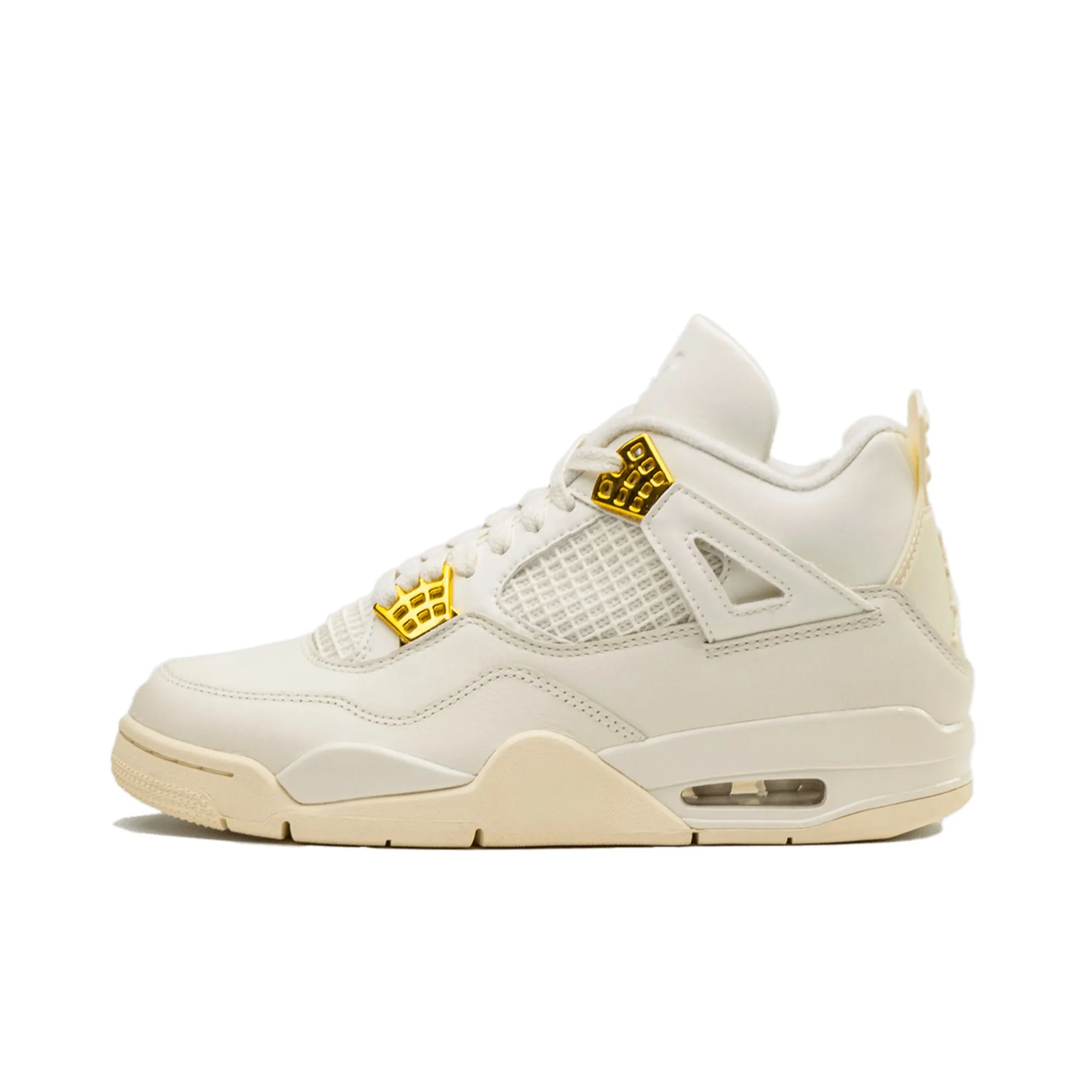 Air Jordan 4 Sail Metallic Gold (W) sold by KeepItSneaker