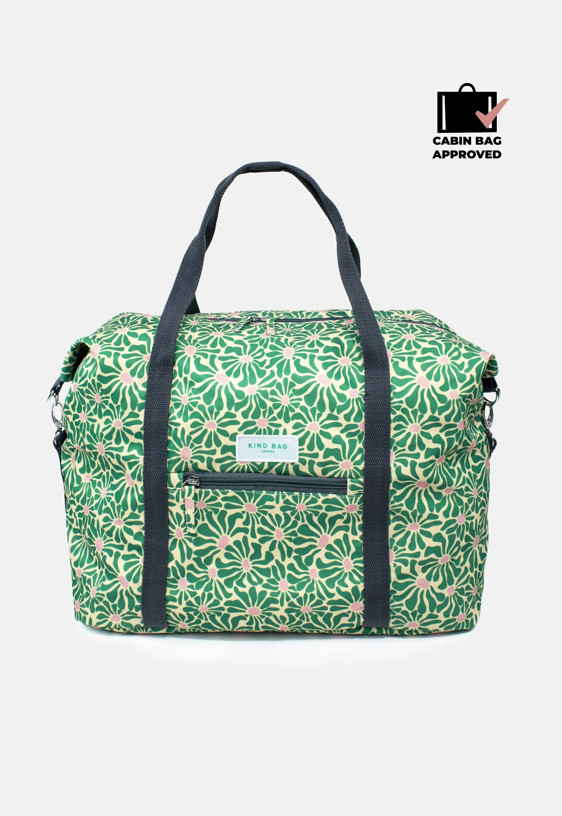 Weekender Bag | Abstract Flowers sold by Kind Bag