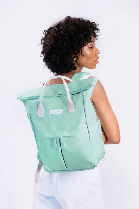 Seafoam Green | “Hackney” Backpack | Medium sold by Kind Bag