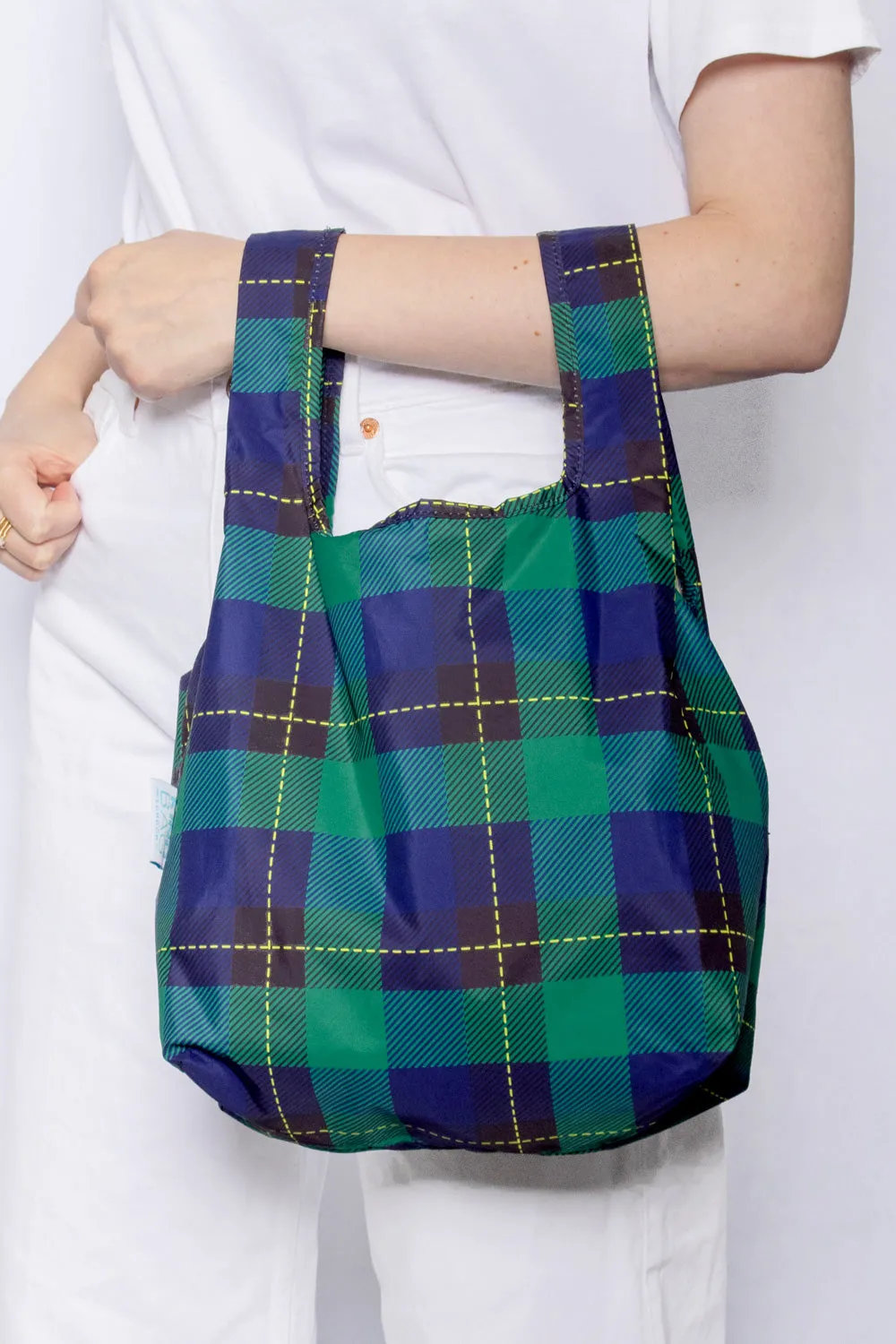 Tartan | Mini Reusable Bag sold by Kind Bag