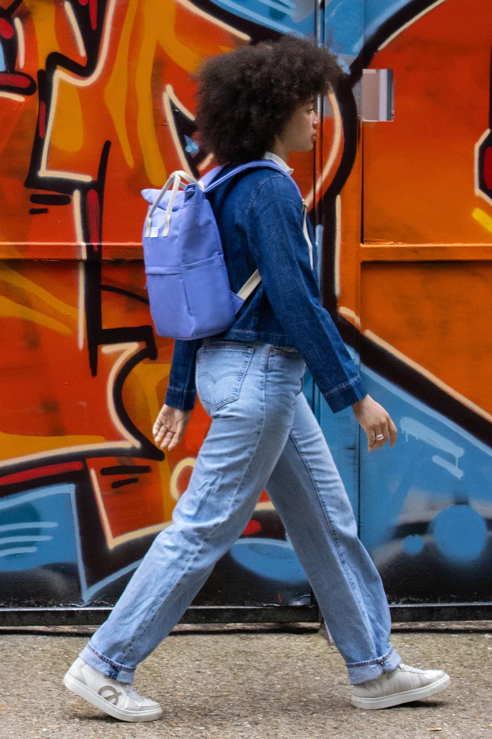 Dusty Blue | Hackney Backpack | Medium sold by Kind Bag product image thumbnail 5