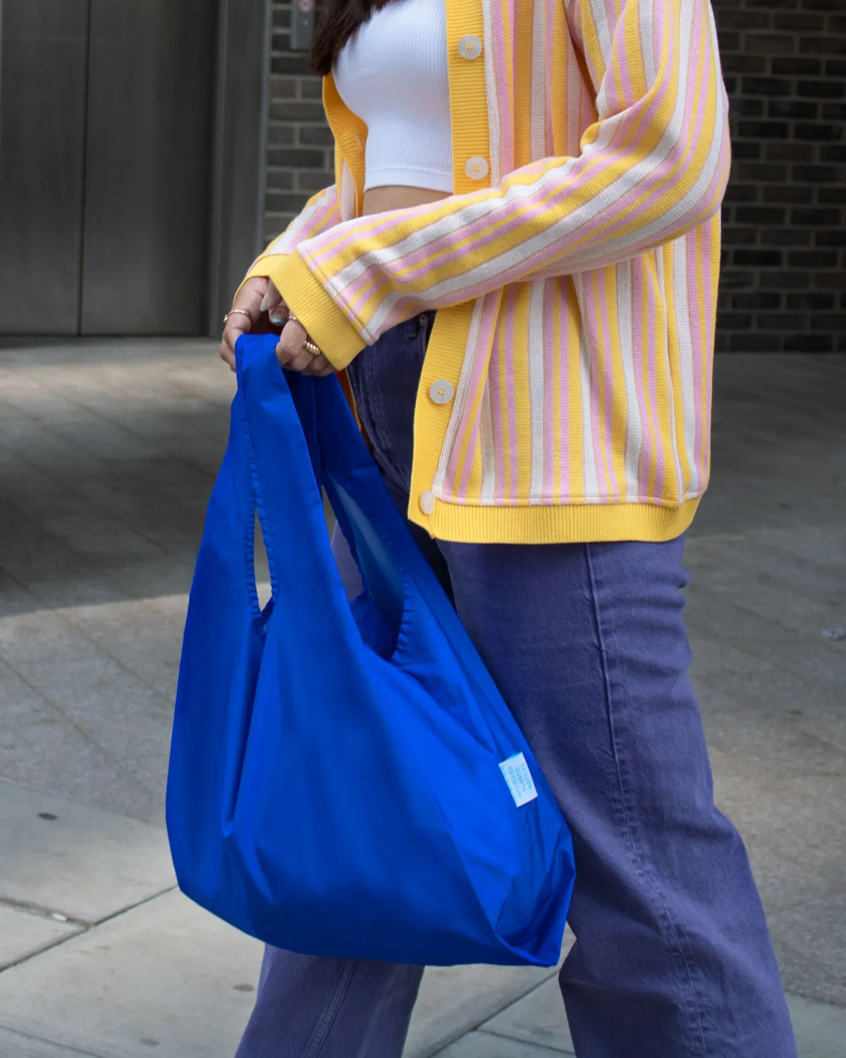 Sapphire Blue | Medium Reusable Bag sold by Kind Bag product image thumbnail 2