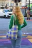 Madras Check | Recycled Tote sold by Kind Bag