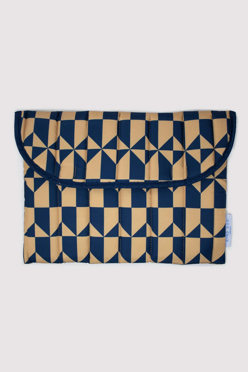 Navy Coffee | 13 Inch Laptop Sleeve sold by Kind Bag