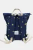 Stars Navy | Embroidered Hackney Backpack | Medium sold by Kind Bag