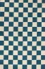 Checkerboard Teal & Beige | Recycled Tote sold by Kind Bag