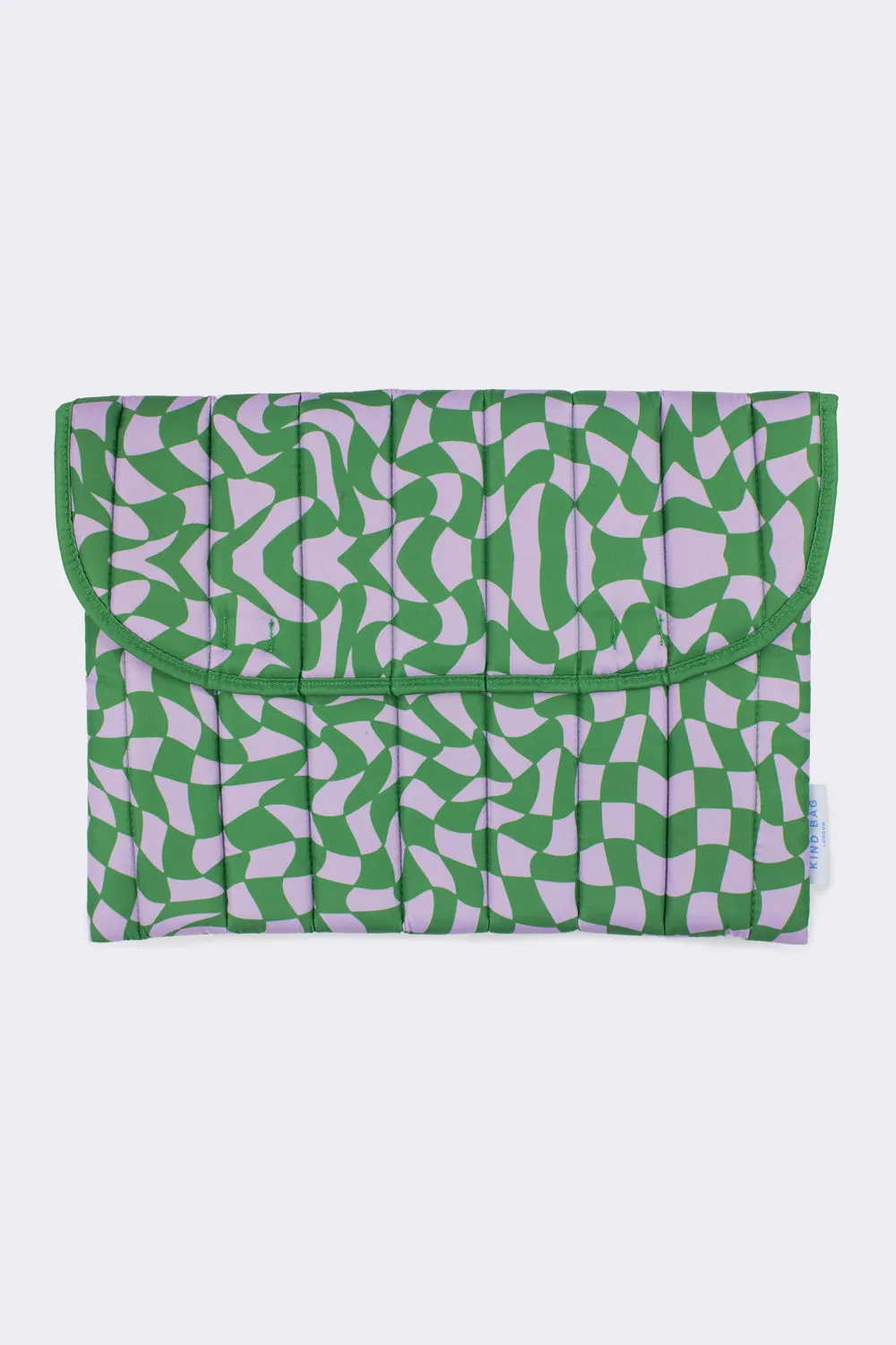 Wavy Check | 16 Inch Laptop Sleeve sold by Kind Bag