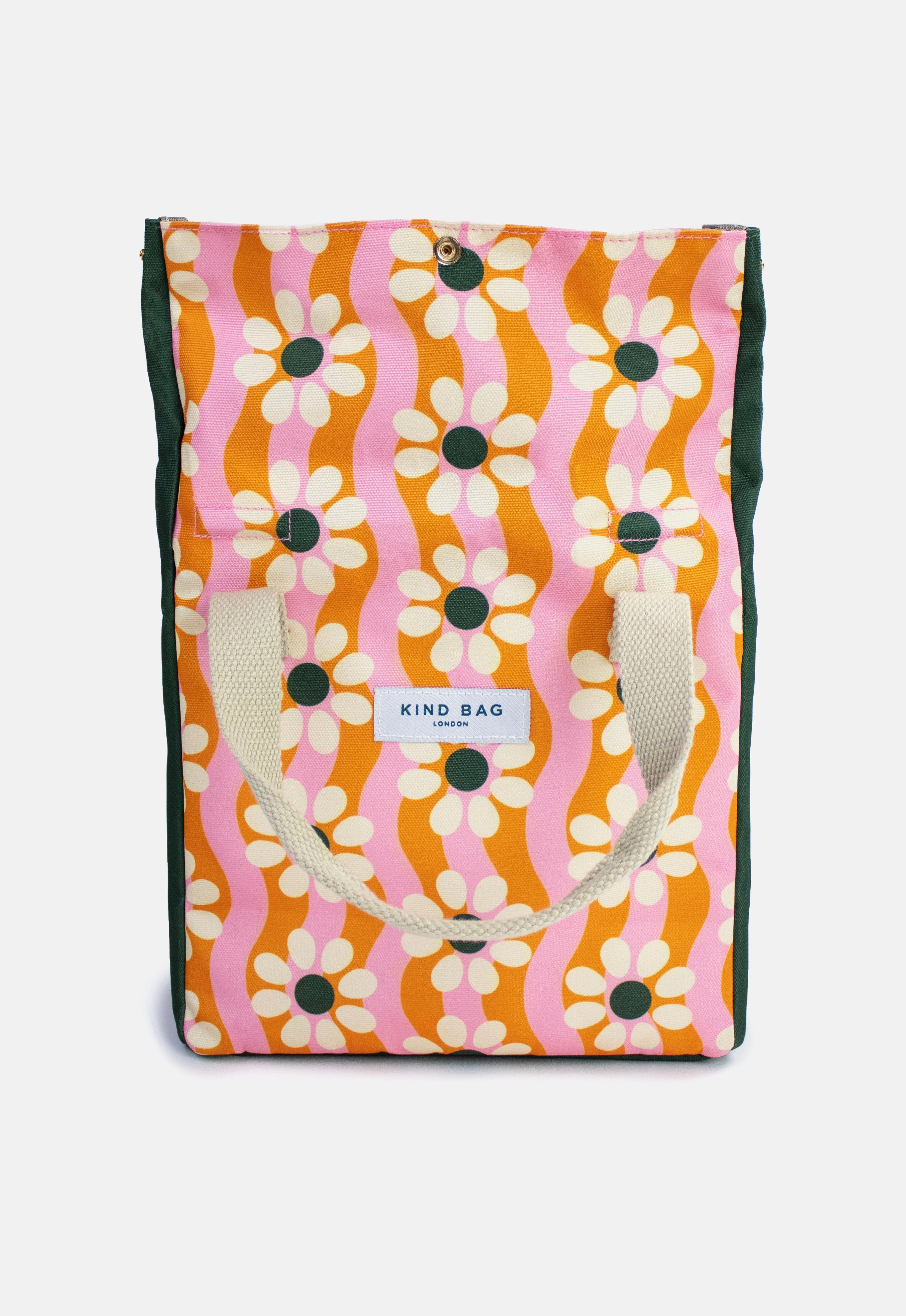 Lunch Bag | Wavy Daisy sold by Kind Bag product image thumbnail 3