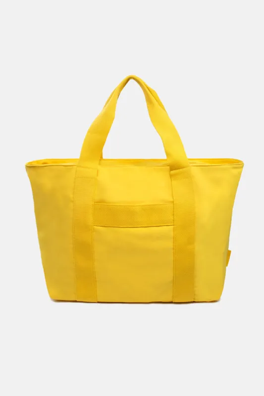 Yellow | Carryall Tote Bag sold by Kind Bag