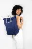 Navy | Hackney Backpack | Large sold by Kind Bag