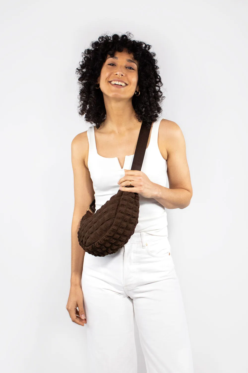 Pre Order - Brown | Crossbody Bag sold by Kind Bag product image thumbnail 4