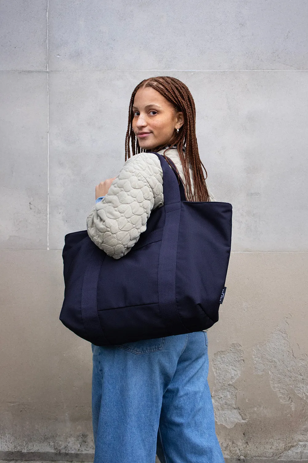 Black | Carryall Tote Bag sold by Kind Bag product image thumbnail 2