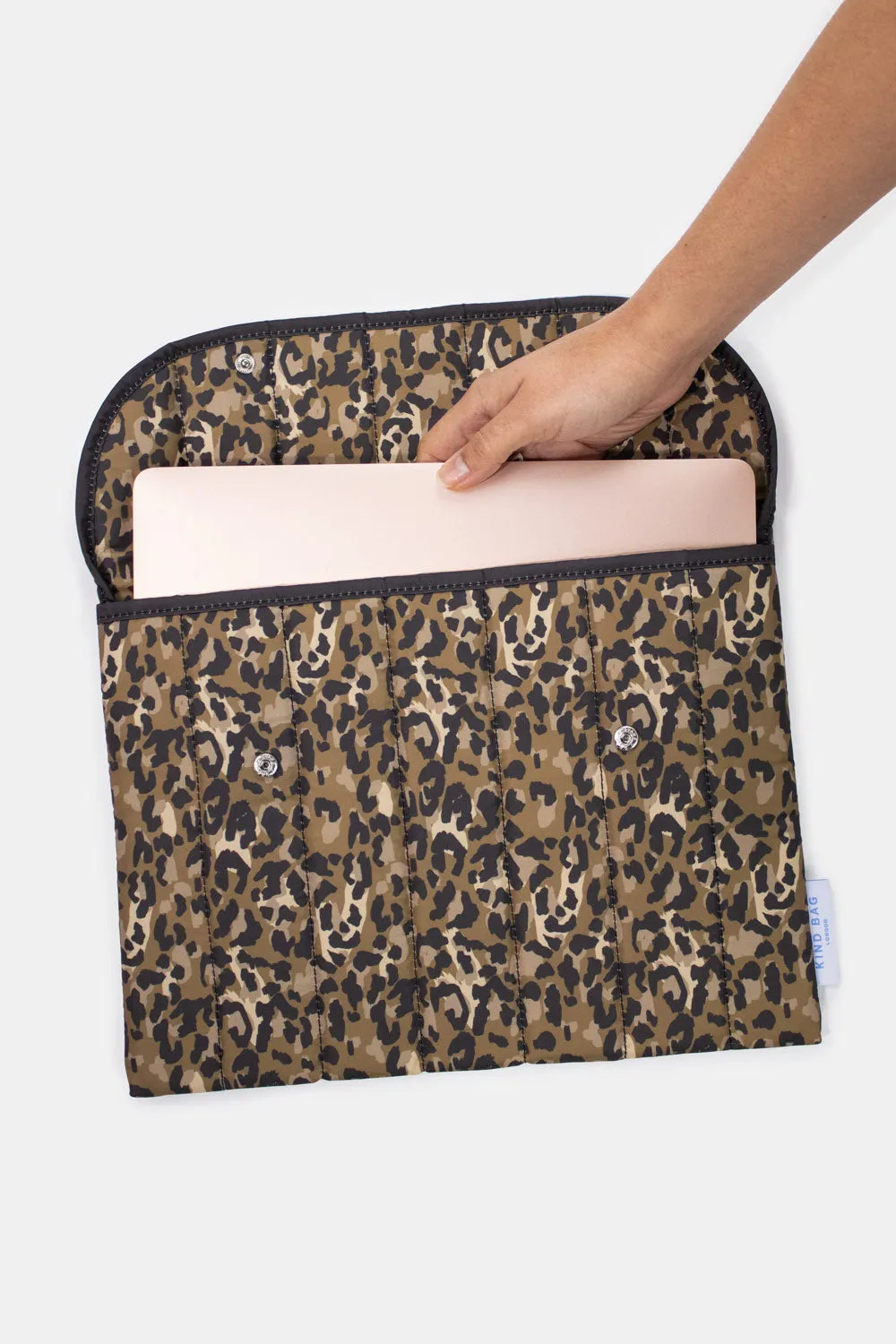 Leopard | 13 Inch Laptop Sleeve sold by Kind Bag product image thumbnail 5