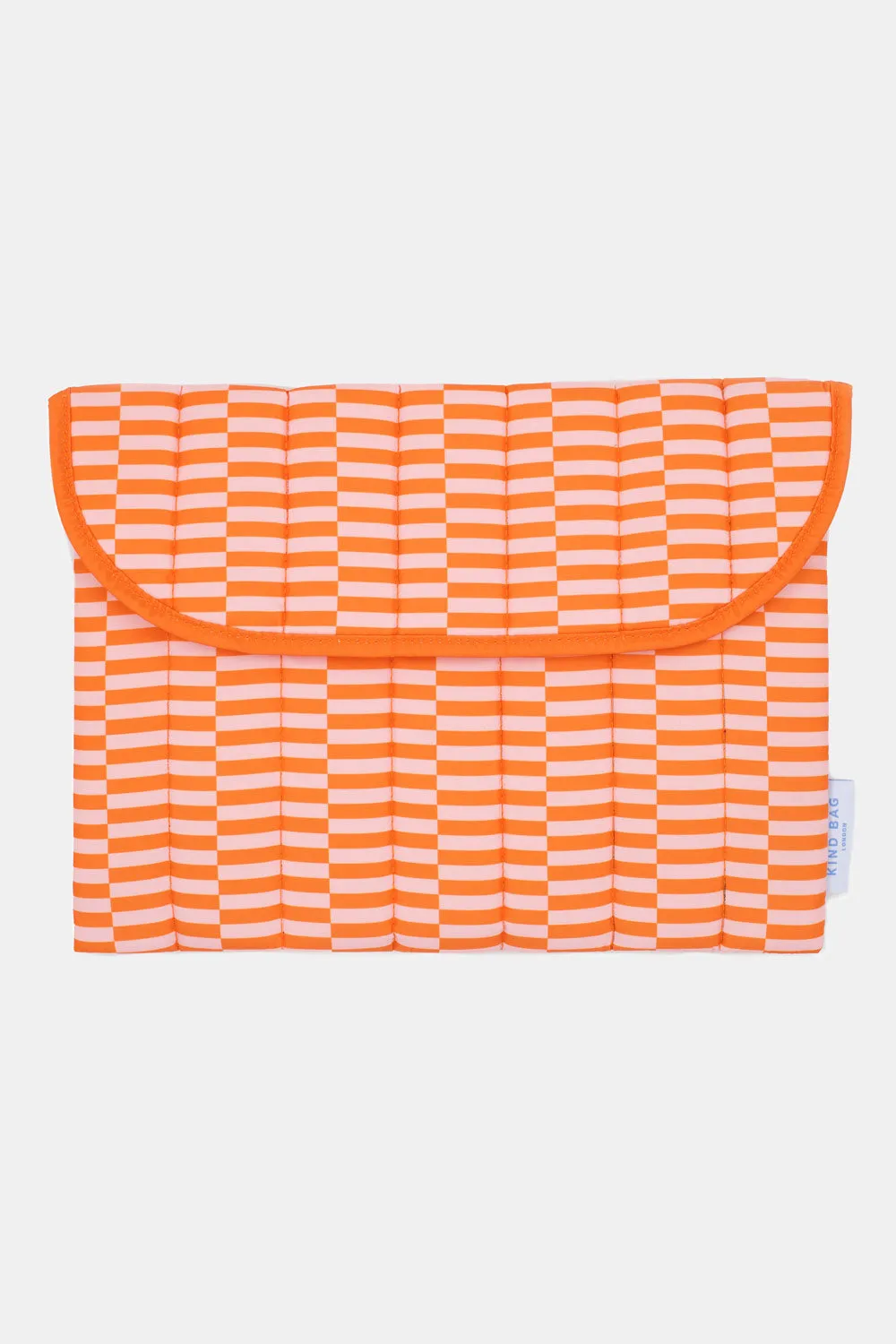 Blocks Pink and Orange | 13 Inch Laptop Sleeve sold by Kind Bag