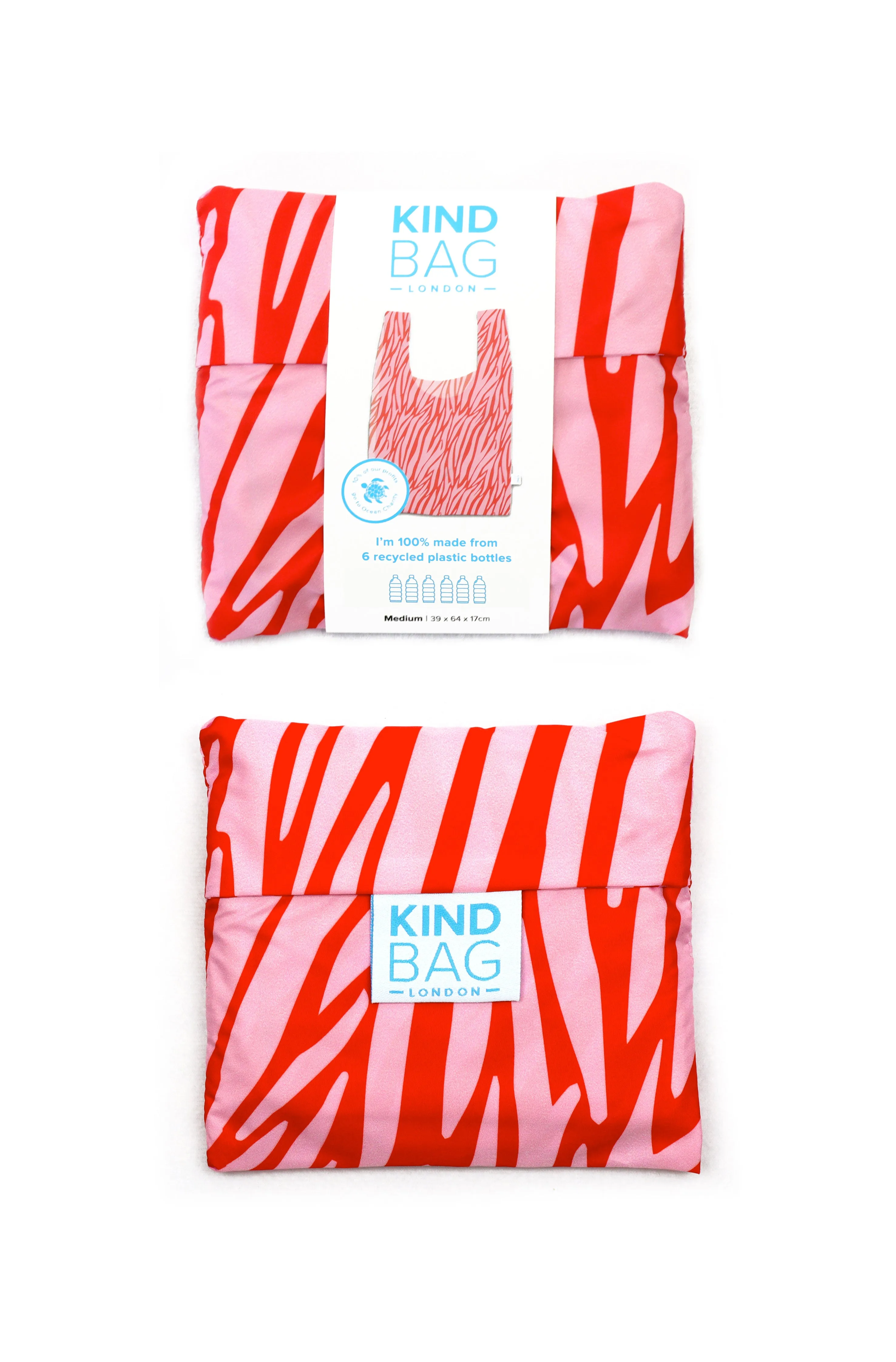 Zebra | Medium Reusable Bag (Voxi) sold by Kind Bag product image thumbnail 3