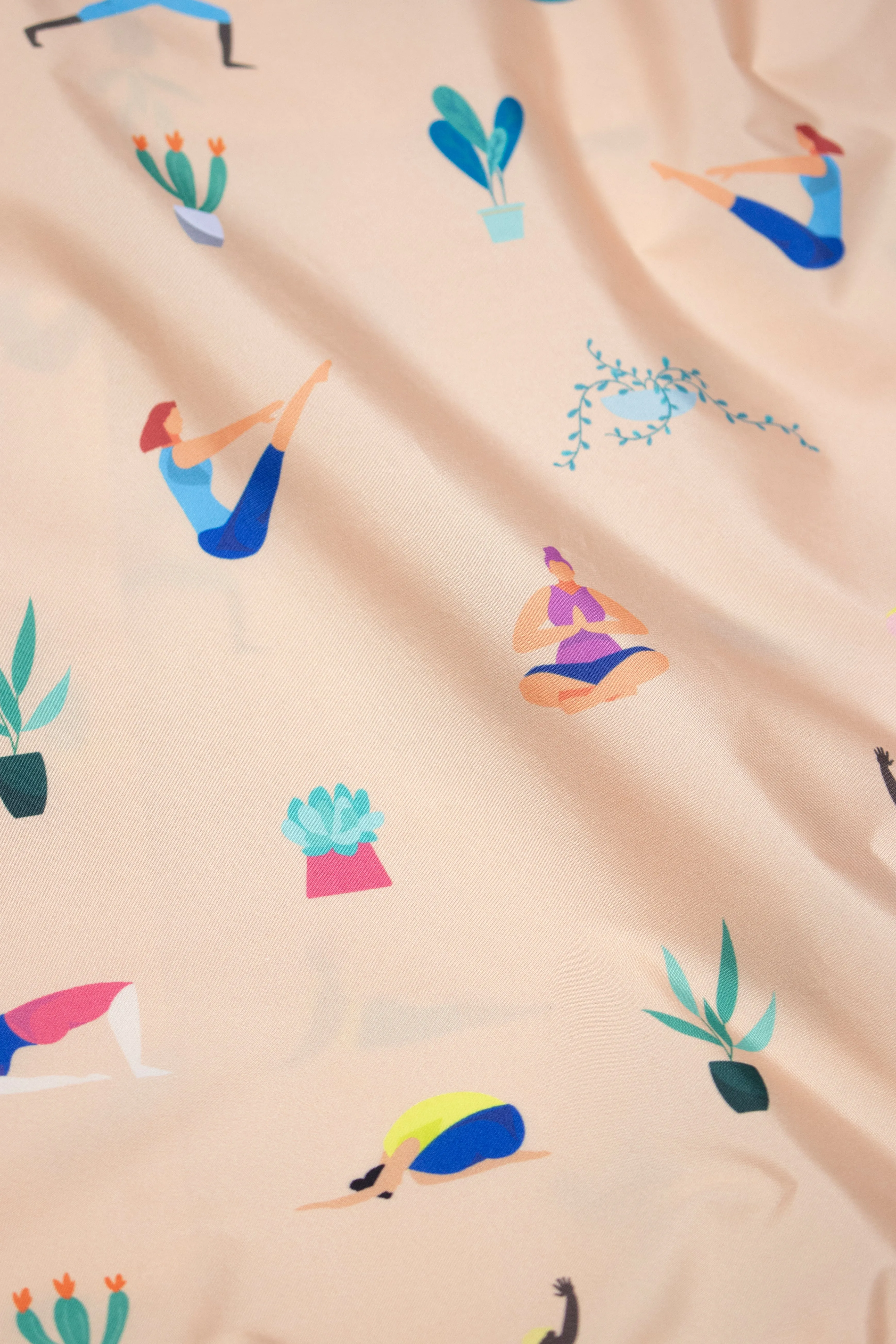 Yoga Girls | Medium Reusable Bag (Voxi) sold by Kind Bag product image thumbnail 2