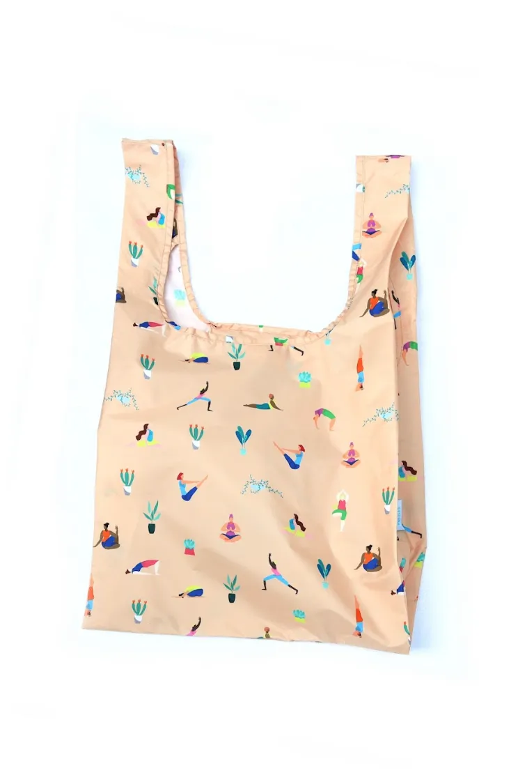 Yoga Girls | Medium Reusable Bag (Voxi) sold by Kind Bag