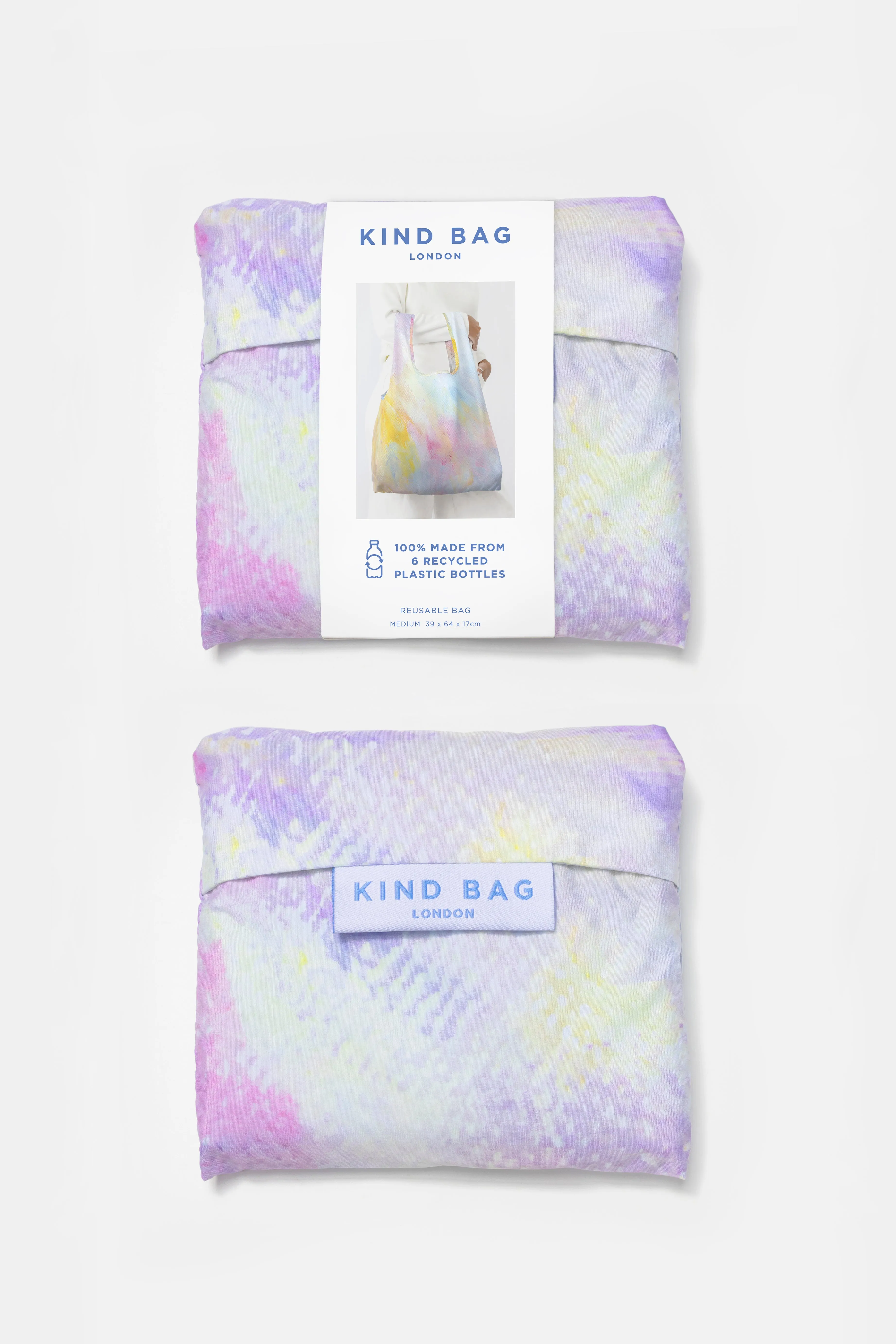 Pastel Brush | Medium Reusable Bag (Voxi) sold by Kind Bag product image thumbnail 3