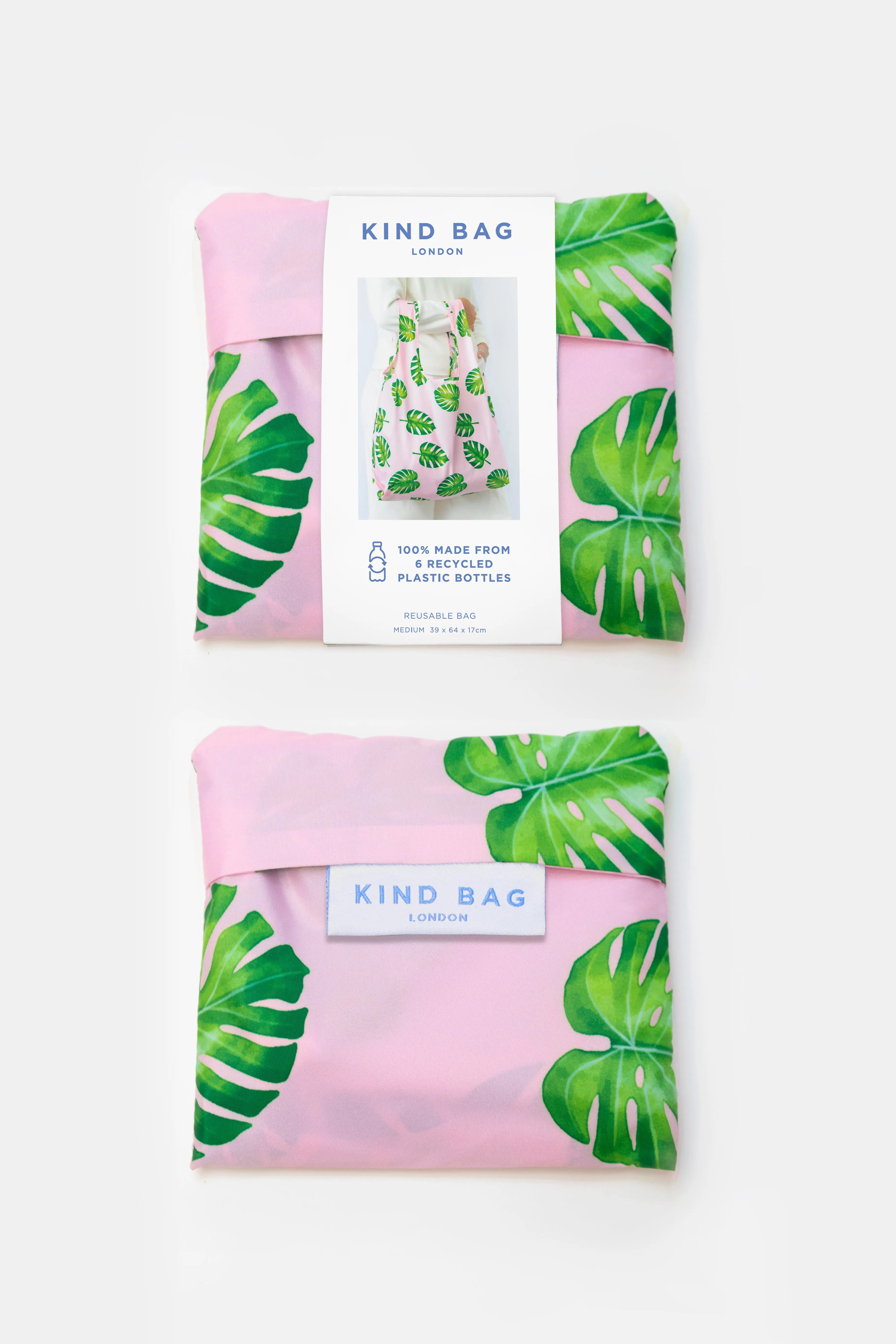 Palms | Medium Reusable Bag (Voxi) sold by Kind Bag product image thumbnail 3