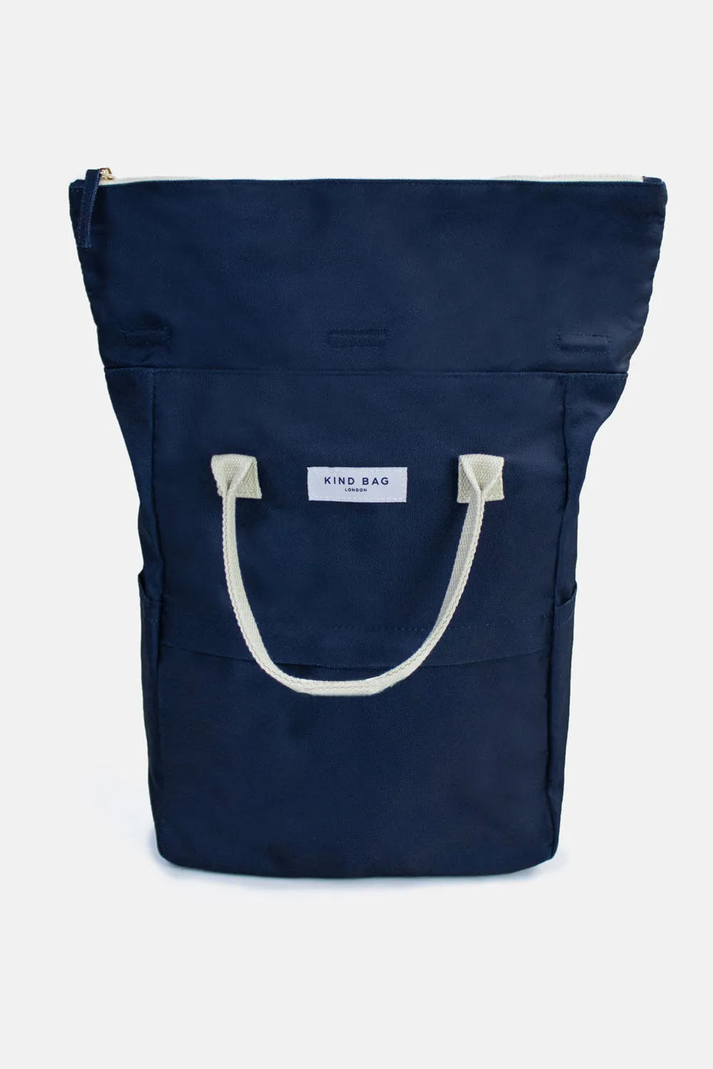 Navy | Hackney Backpack | Medium sold by Kind Bag product image thumbnail 2