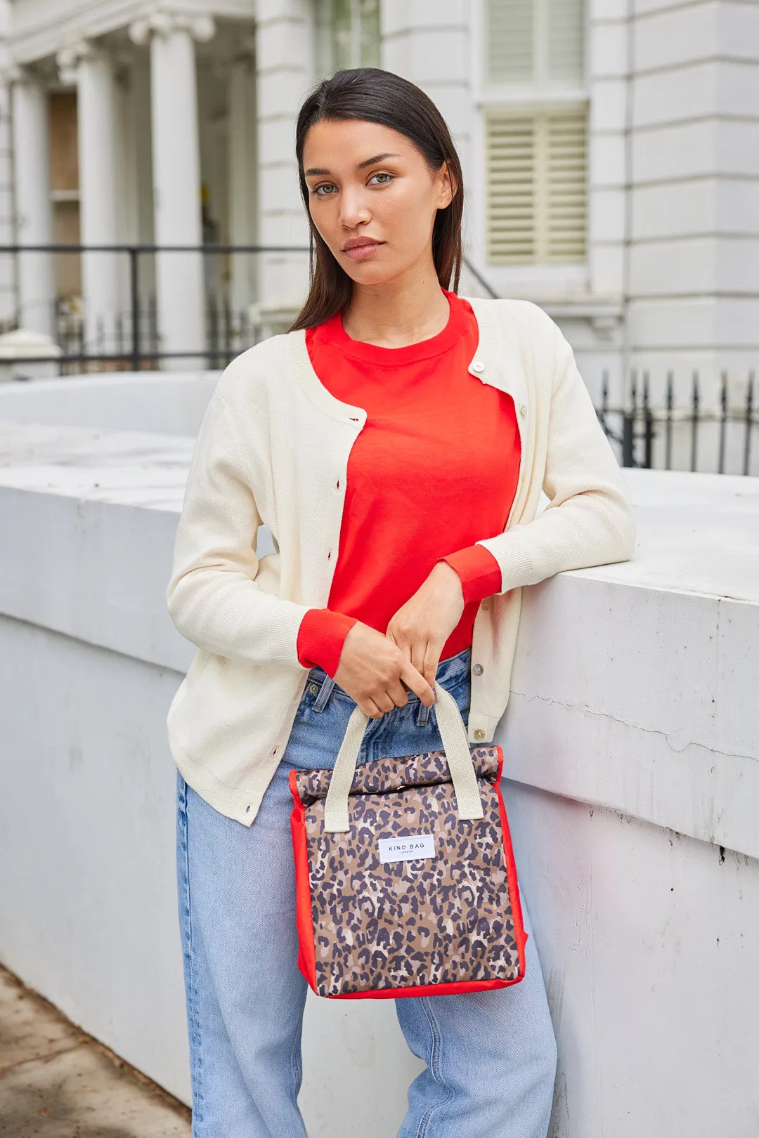 Lunch Bag | Leopard sold by Kind Bag product image thumbnail 5