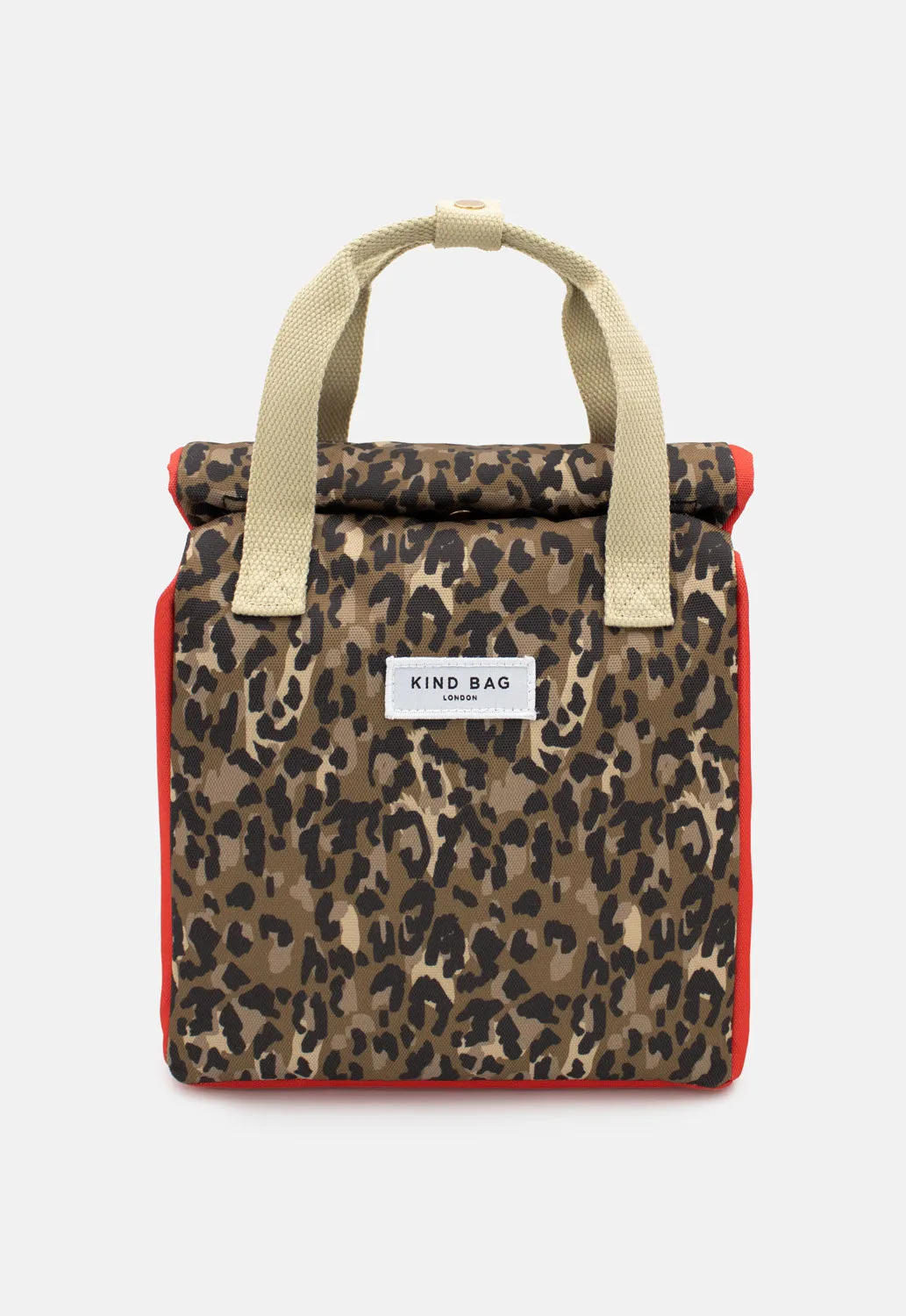 Lunch Bag | Leopard sold by Kind Bag