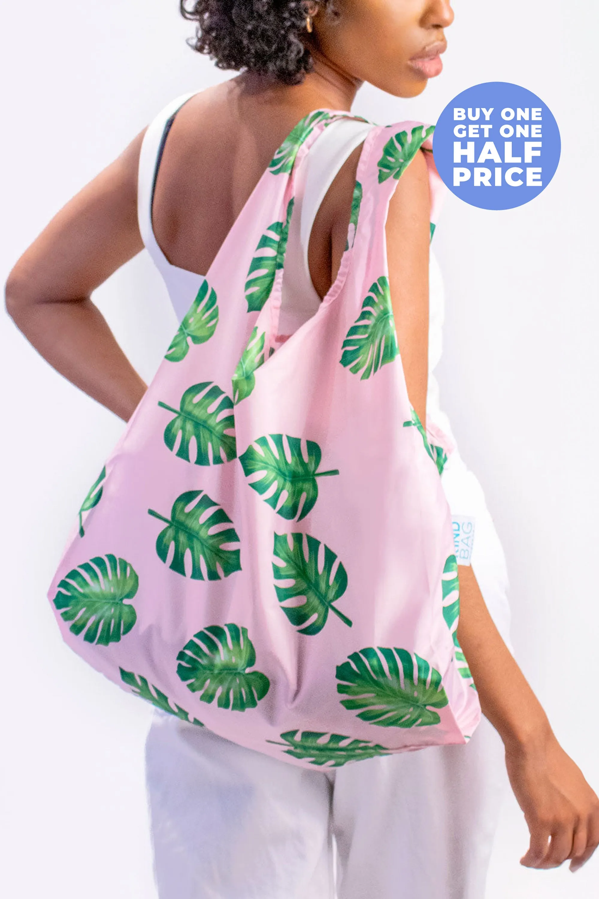 Palms | Medium Reusable Bag sold by Kind Bag