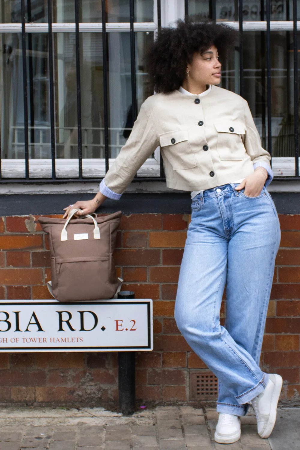 Cocoa Brown | Hackney Backpack | Medium sold by Kind Bag product image thumbnail 5