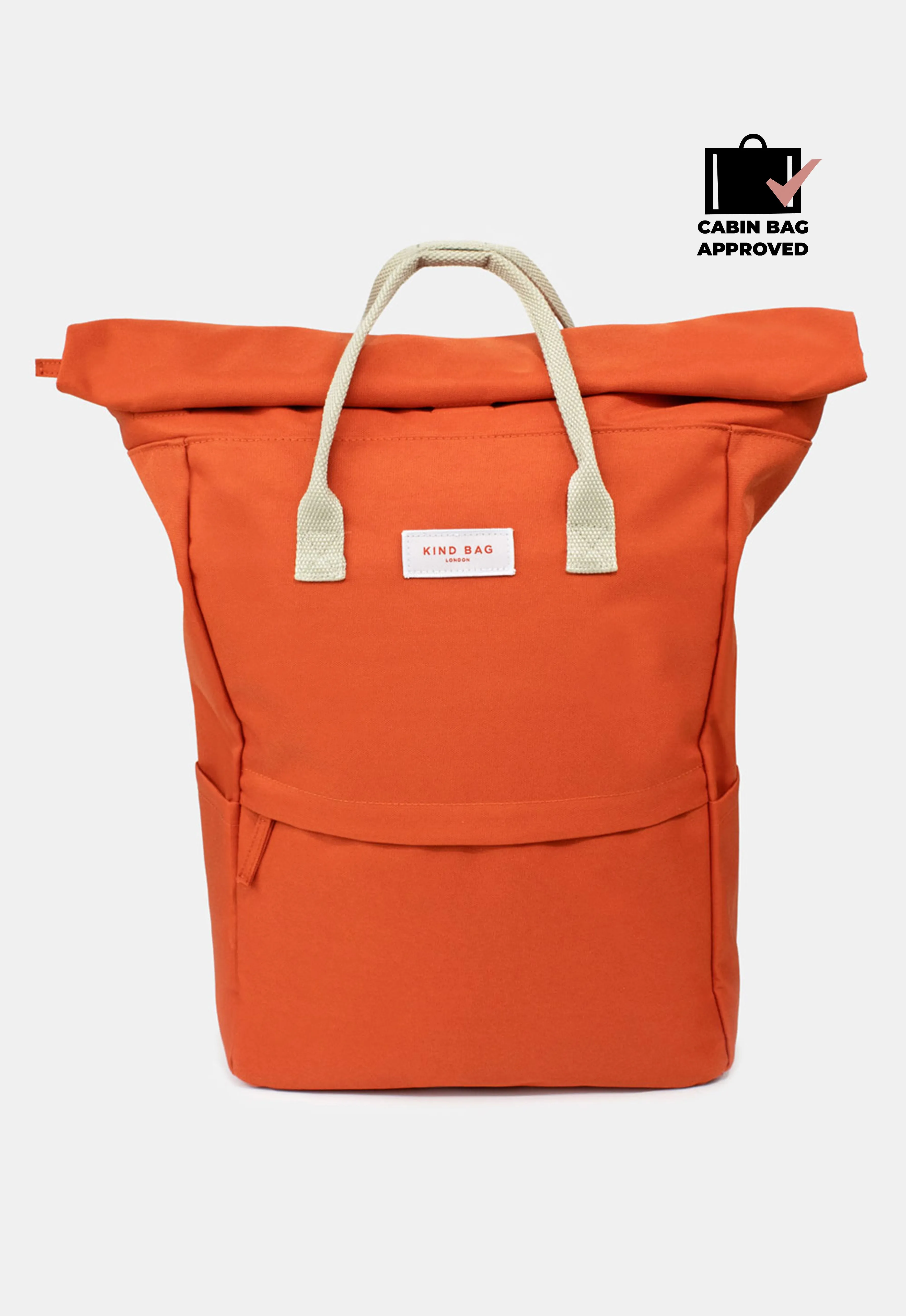 Burnt Orange | Hackney Backpack | Large sold by Kind Bag
