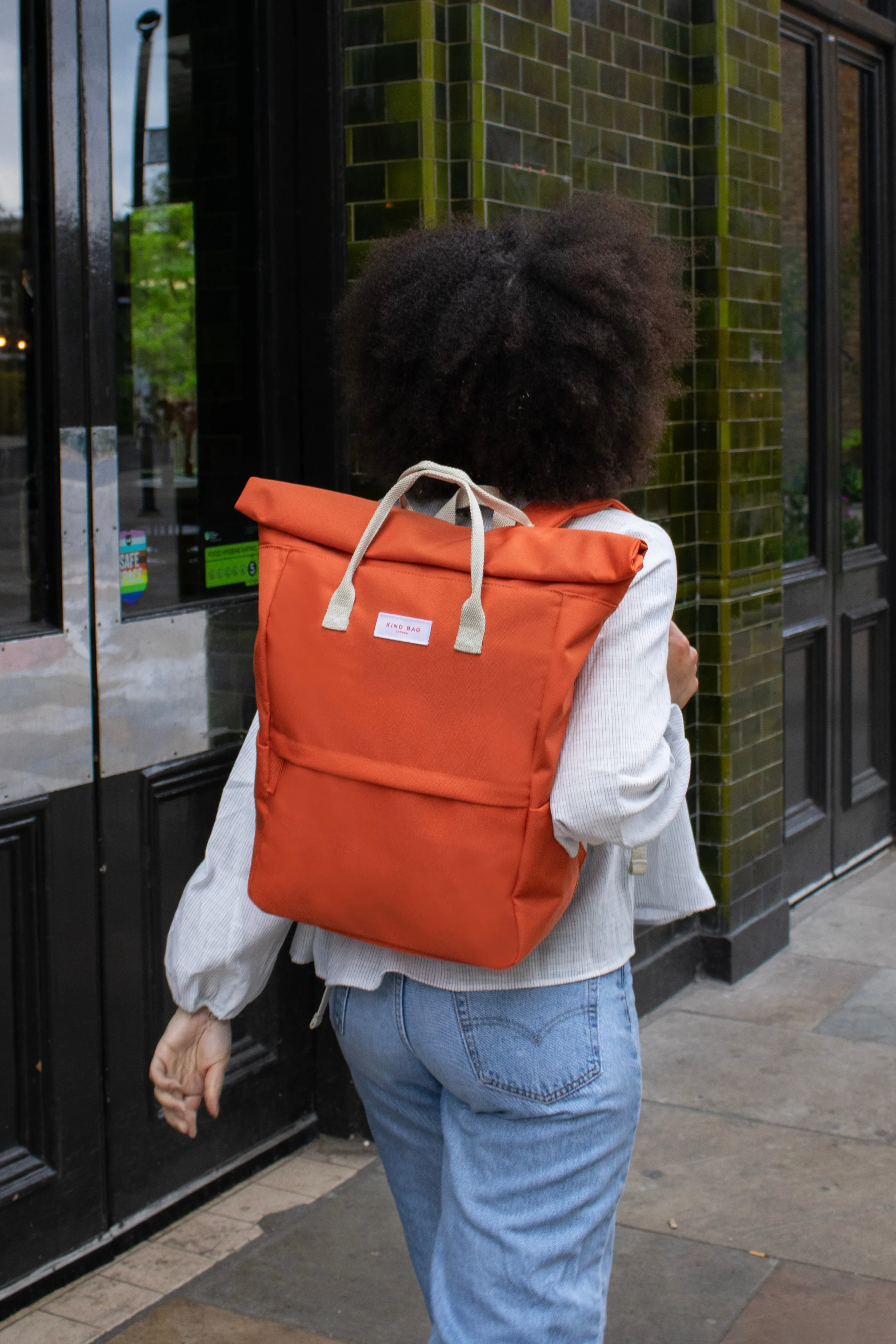 Burnt Orange | Hackney Backpack | Large sold by Kind Bag product image thumbnail 2