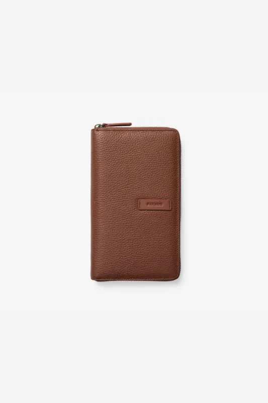 HEMINGWAY TRAVEL WALLET - CHESTNUT sold by Kinnon
