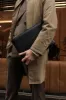 STARK LAPTOP SLEEVE - BLACK WITH BLACK HARDWARE sold by Kinnon
