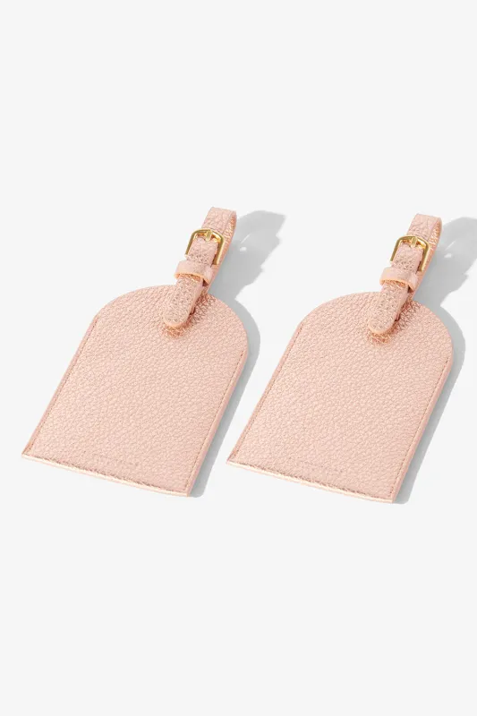 HALE DUO LUGGAGE TAG - ROSE GOLD made by Kinnon